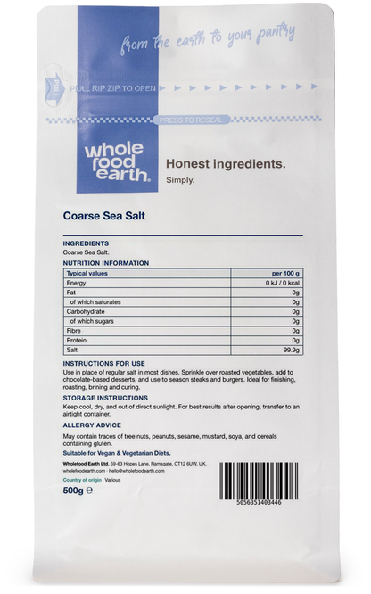Coarse Sea Salt