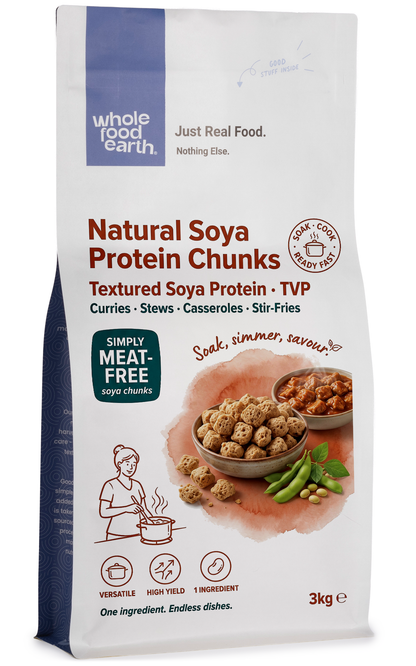 TVP Natural Chunks Soya Protein