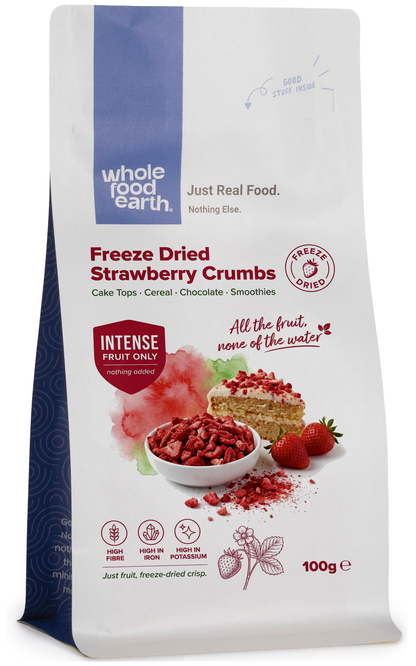 Freeze Dried Strawberry Crumbs