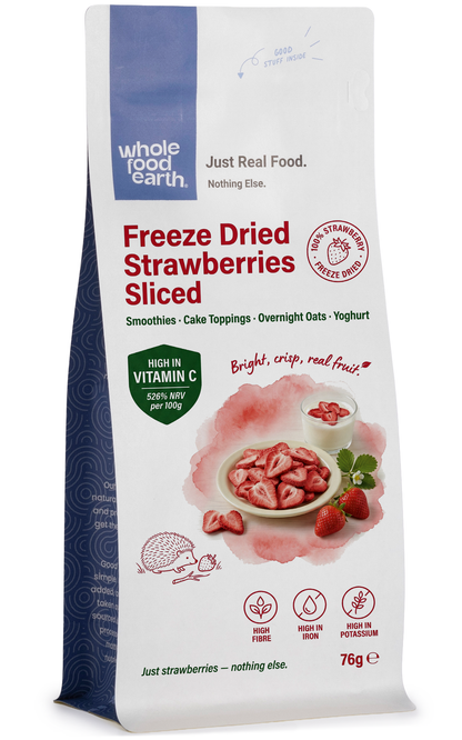 Freeze Dried Sliced Strawberries
