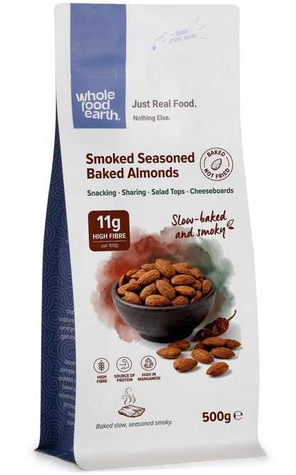 Smoked Seasoned Baked Almonds