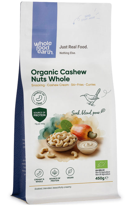 Organic Cashew Nuts Whole