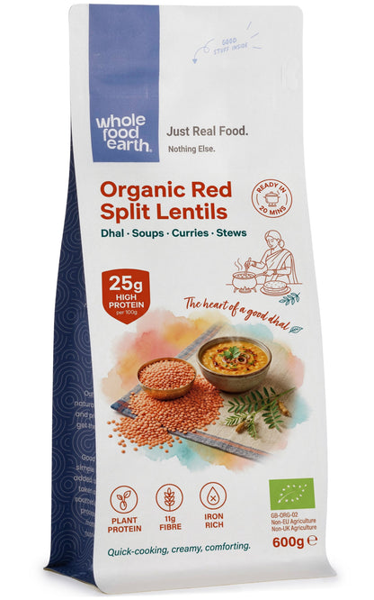 Organic Red Split Lentils