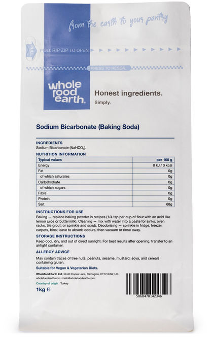 Sodium Bicarbonate (Baking Soda)