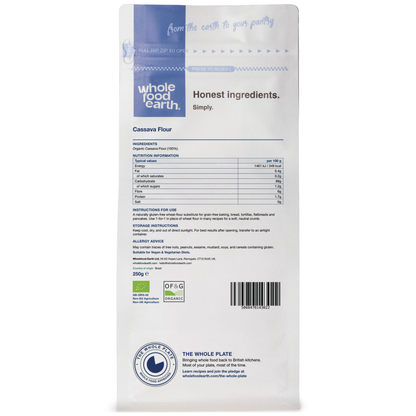 Organic Cassava Flour