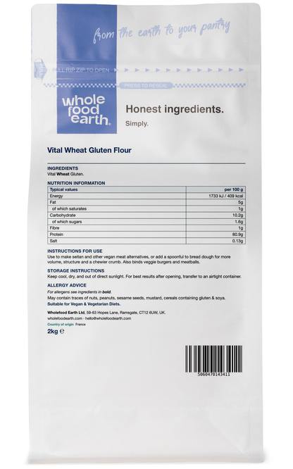 Vital Wheat Gluten Flour - Serious Grains