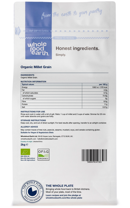 Organic Millet Grain