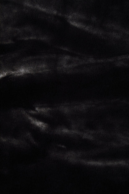 Bosie Black Faux Fur Throw | Lamina
