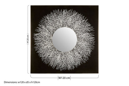 Abstract Mirrored Wall Art | Modello
