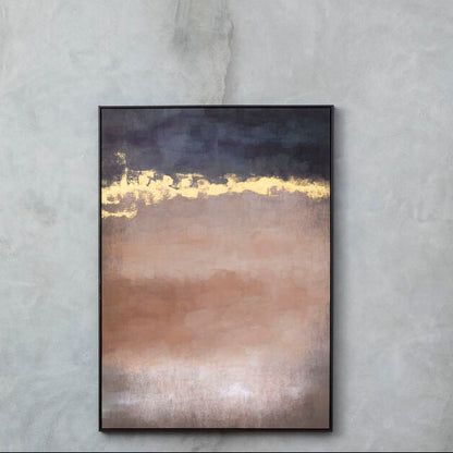 Astratto Pink and Mauve Abstract Foil Wall Art