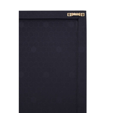 Genuine leather abstract wall art by Orsina, featuring textured geometric shapes in neutral tones