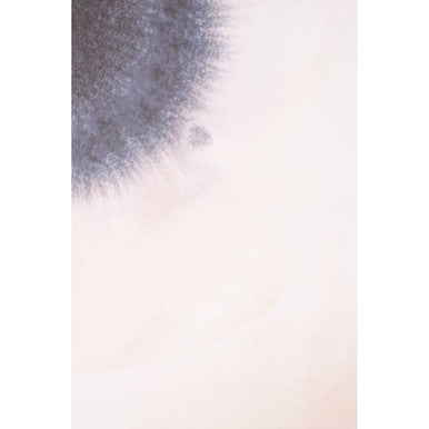 Orsina Astratto pink and mauve abstract wall art print with layered organic shapes