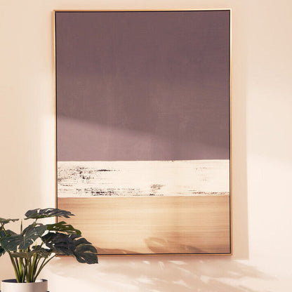 Astratto canvas gold and grey foil wall art by Orsina