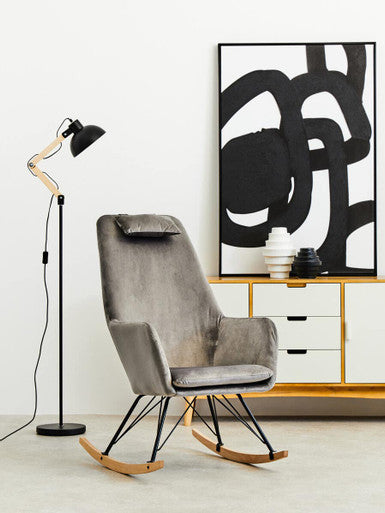 Orsina Astratto set of two abstract wall art prints with modern geometric designs in neutral tones