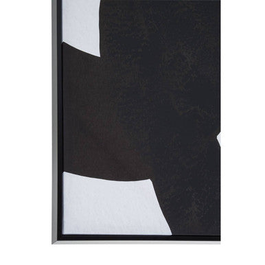 Set of two abstract wall art prints by Orsina, featuring modern Astratto designs in complementary tones