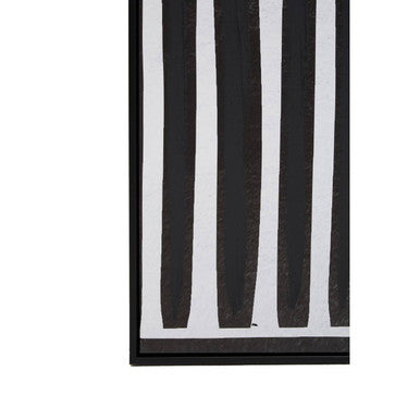 Retro Grace Stripes abstract wall art by Orsina in soft neutral tones