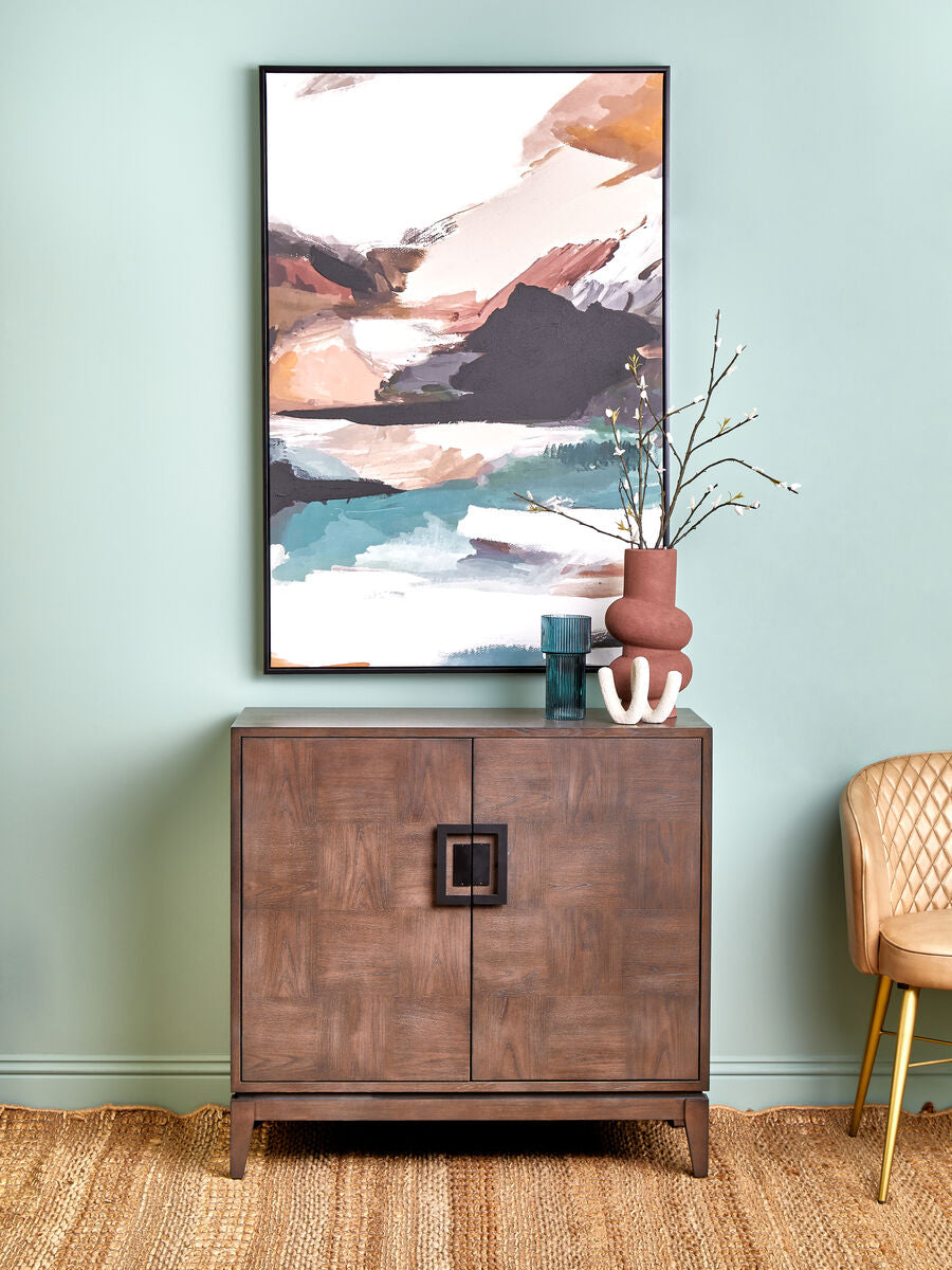 Orsina Multi Abstract Wall Art, Astratto design in neutral tones