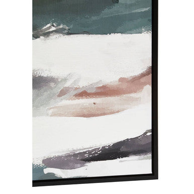 Orsina Multi Abstract wall art featuring layered abstract shapes and neutral tones