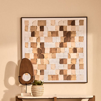 Textured Wall Art in Neutral Tones | Astratto