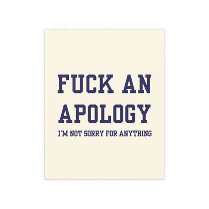 The Story So Far high regard poster by Glow On Prints featuring bold typography and vibrant colors on a sleek background.