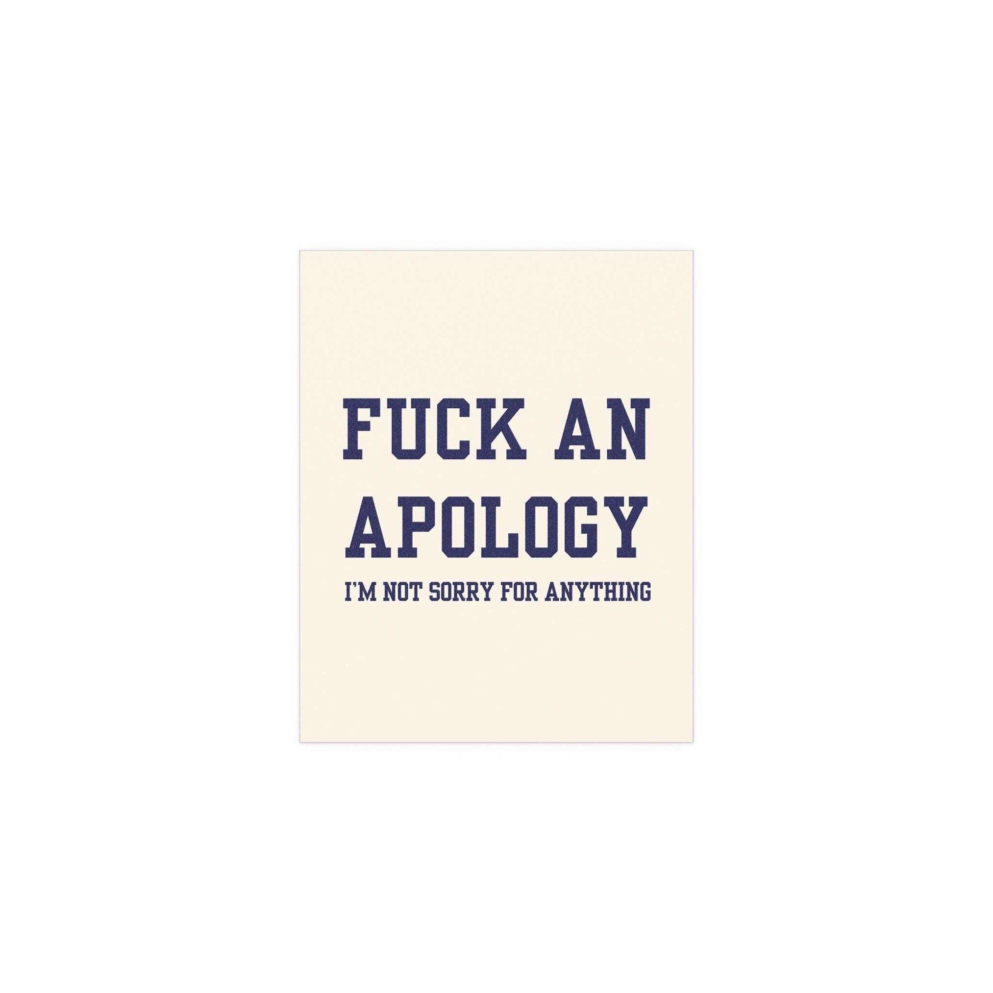 The Story So Far high regard poster by Glow On Prints featuring bold typography on a minimalist background.