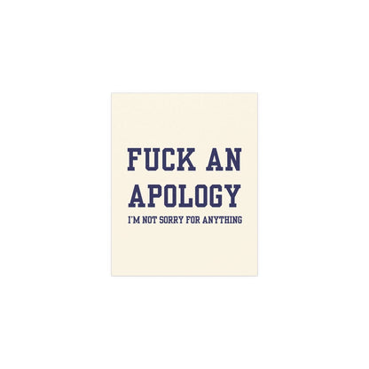 The Story So Far high regard poster by Glow On Prints featuring bold typography on a minimalist background.