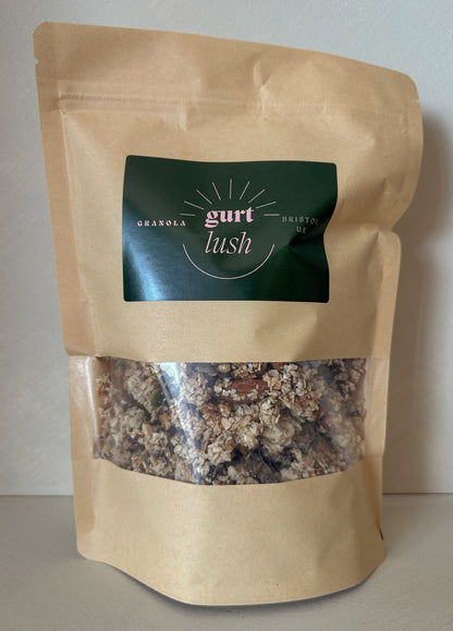 dark chocolate, nut & seed granola ☁️