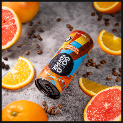 Grapefruit & Orange -  Sparkling Coffee - Barbados (12-Pack)