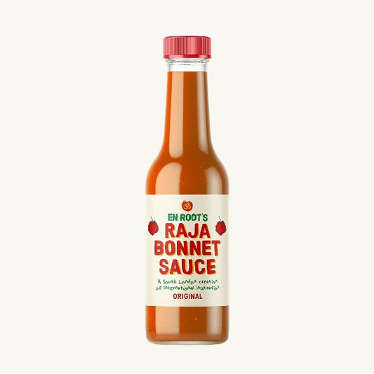 The Original | Raja Bonnet Hot Sauce | Scotch Bonnet | Fruity Flavoursome Fire | 250mL