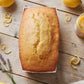 Slice of Very Lemony free from cake by The Healthy Cake Company, featuring lemon-flavored cake with a light, moist texture.