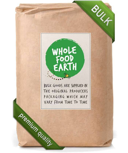 Organic shelled hemp seeds from Whole Food Earth, close-up of green hemp seeds in a bowl, high-quality nuts and seeds.