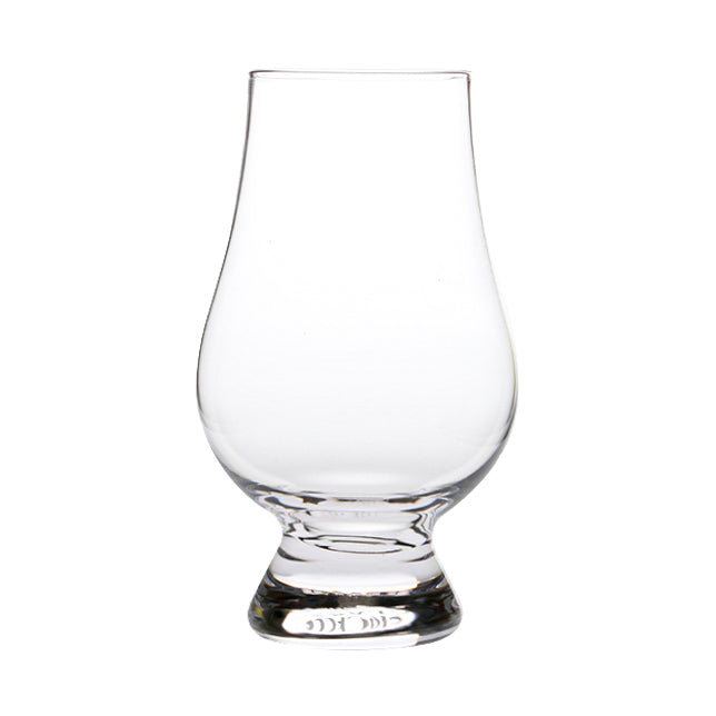 Clear Glencairn whisky tasting glass from Glassware UK with 170ml capacity, designed for aroma enhancement and whisky tasting.