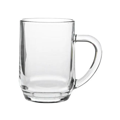Heritage Glass Pint Tankard by Glassware UK, 570ml, clear glass with engraved heritage design, shown on a neutral background.