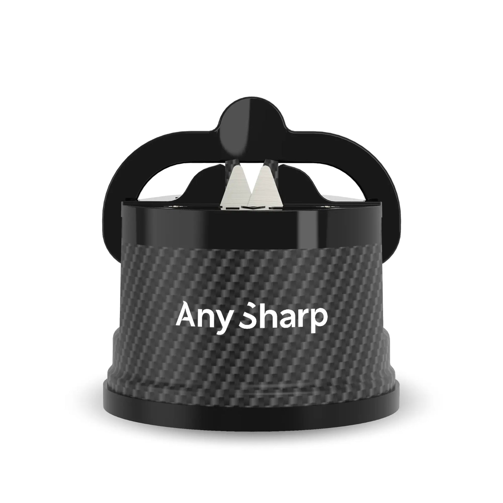 AnySharp Classic Knife Sharpener with carbon steel blades for easy home knife sharpening and maintenance.