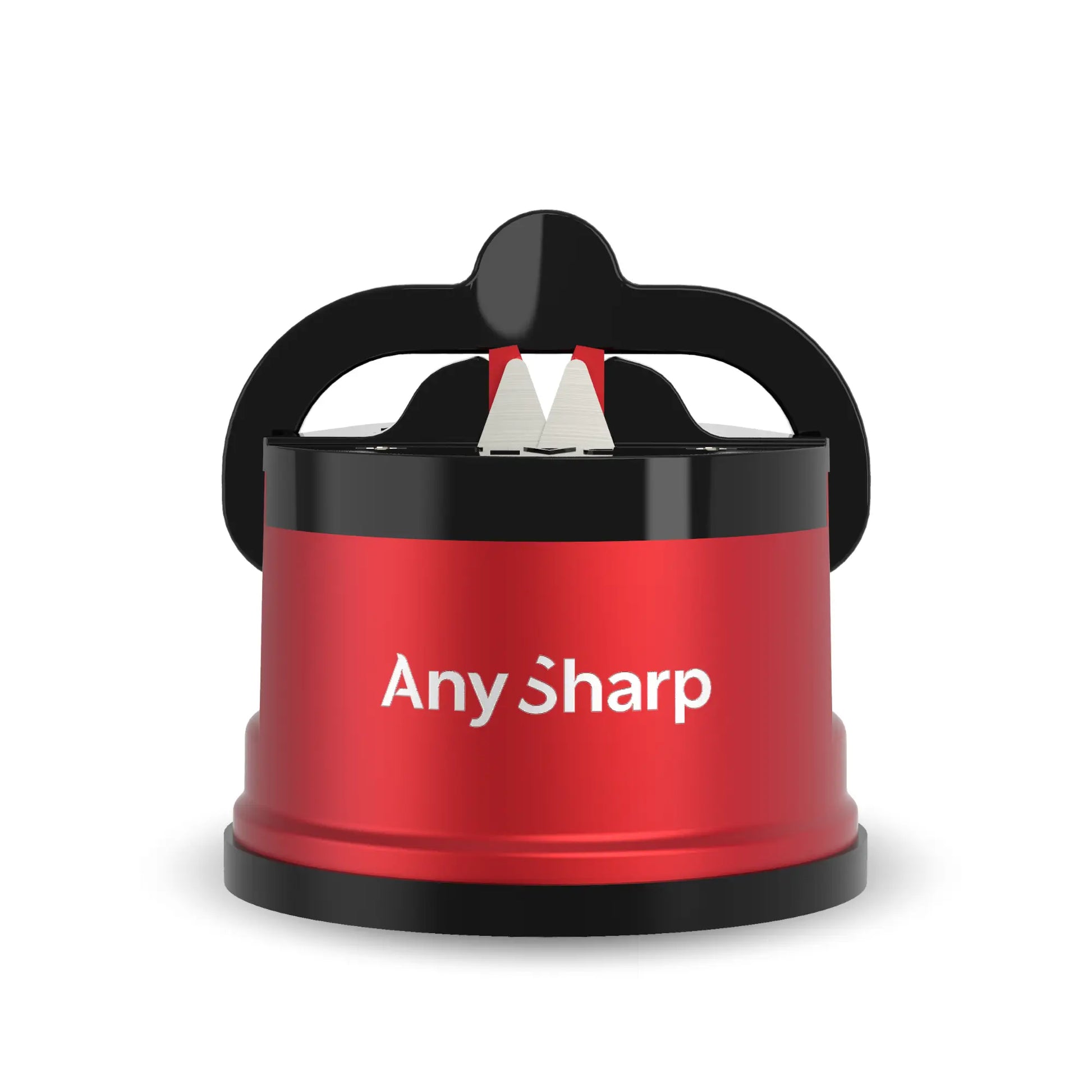 AnySharp Pro Knife Sharpener, classic knife sharpener with ergonomic design and dual sharpening slots for precise blade honing.