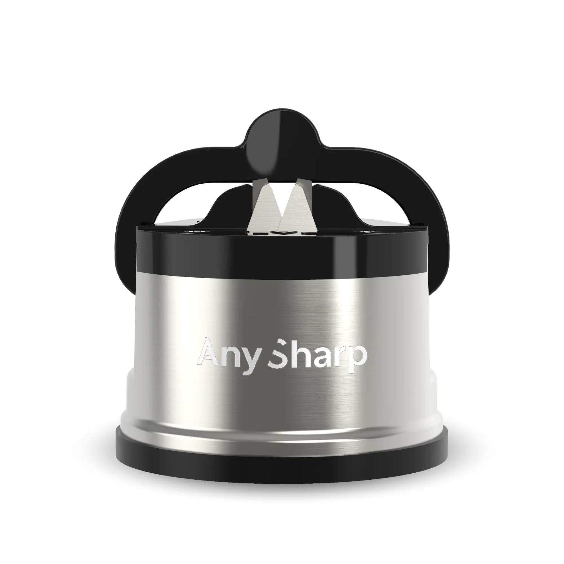 AnySharp Pro Knife Sharpener, classic kitchen tool with dual sharpening slots for precise edge honing, compact and easy to use.
