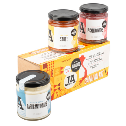 Vietnamese Banh Mi Kit | Gift box containing 3 condiments for the perfect Banh Mi Sandwich