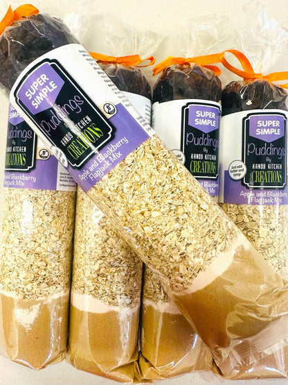 Apple and Blackberry Flapjack Mix (GF) - REDUCED