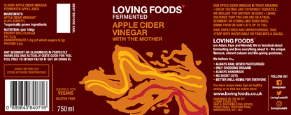 Apple Cider Vinegar (With The Mother).