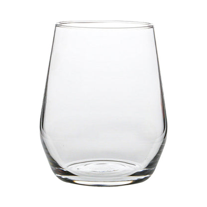 Set of six Bormioli Rocco Electra whisky tumblers with 380ml capacity, clear glassware for enjoying whisky drinks.