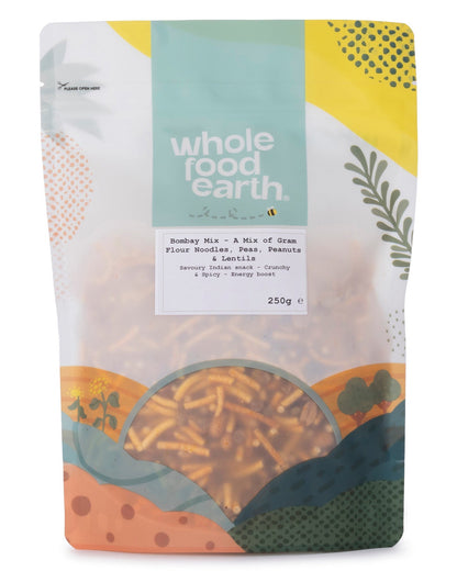 Bombay Mix - A Mix of Gram Flour Noodles, Peas, Peanuts & Lentils