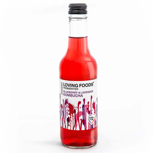 Organic Kombucha - Blueberry and Lavender