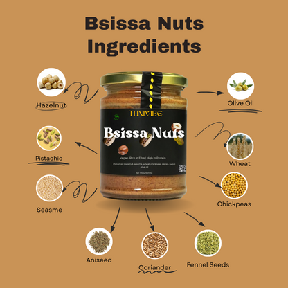 Bsissa Nuts spread-280g