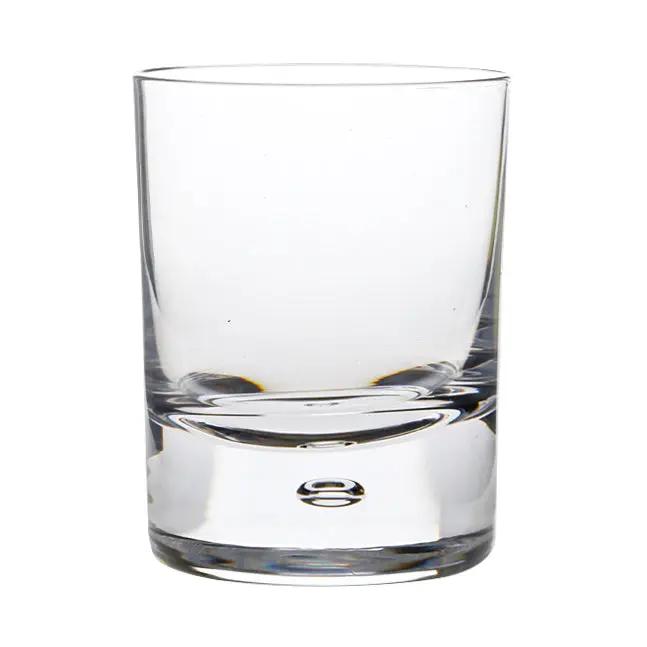 Set of two Dartington Crystal Exmoor whisky tumblers, 220ml, clear glassware for enjoying whisky drinks.