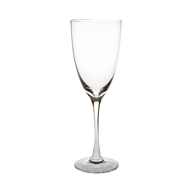 Pair of Dartington Crystal Rachael red wine glasses, 240ml, set of 2, elegant glassware with clear, detailed design.