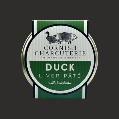 CORNISH CHARCUTERIE DUCK LIVER PÂTÉ W/ COINTREAU 125g.