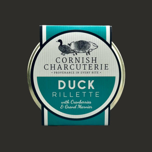 CORNISH CHARCUTERIE DUCK RILLETTE W/ GRAND MARNIER 125g.