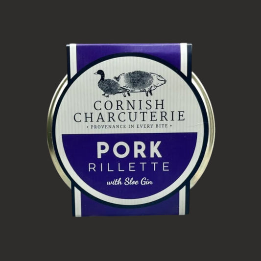 CORNISH CHARCUTERIE PORK RILLETTE WITH SLOE GIN 125g