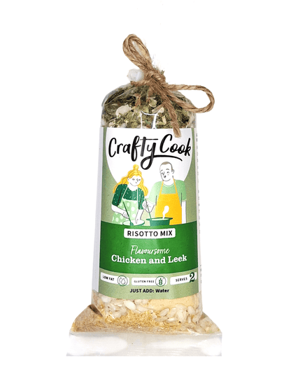 Gluten Free Risotto Collection 3 packs, 6 meals, one box, just add water. Crafty Cook easy fuss free meals