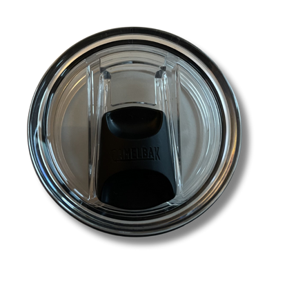 CamelBak Thrive Mug lid showing the durable, spill-proof design, compatible with Contact Coffee Company Ltd. gear.